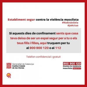Establiment segur contra la violència masclista
