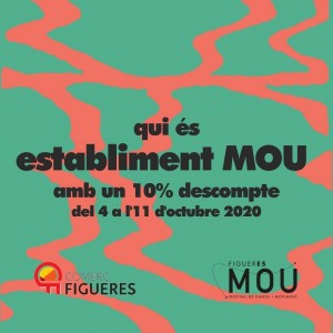Llistat establiments amb un 10% de descompte durant el MOU 2020