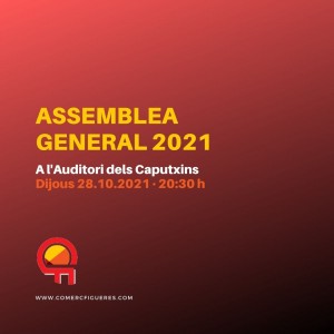 Convocatòria d'Assemblea General de Socis 2021