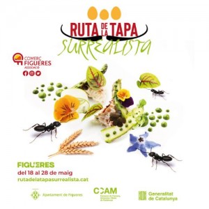 2a Ruta de la Tapa Surrealista de Figueres 2023.
