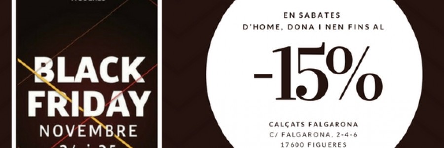 Arriba el BlackFriday Figueres 2017 amb novetats i grans descomptes!