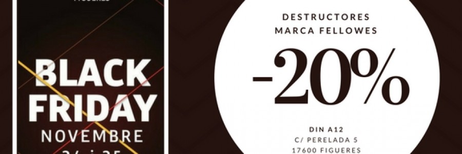 Arriba el BlackFriday Figueres 2017 amb novetats i grans descomptes!