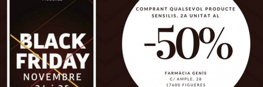 Arriba el BlackFriday Figueres 2017 amb novetats i grans descomptes!