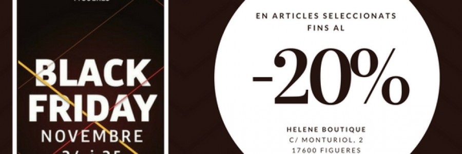 Arriba el BlackFriday Figueres 2017 amb novetats i grans descomptes!