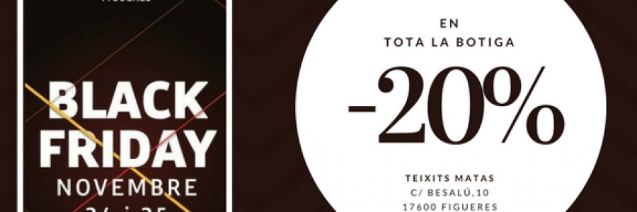 Arriba el BlackFriday Figueres 2017 amb novetats i grans descomptes!