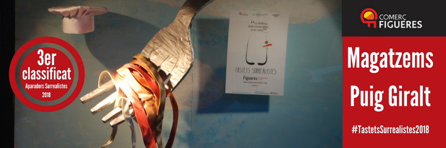Guanyadors del Concurs d'Aparadors Surrealistes 2018!
